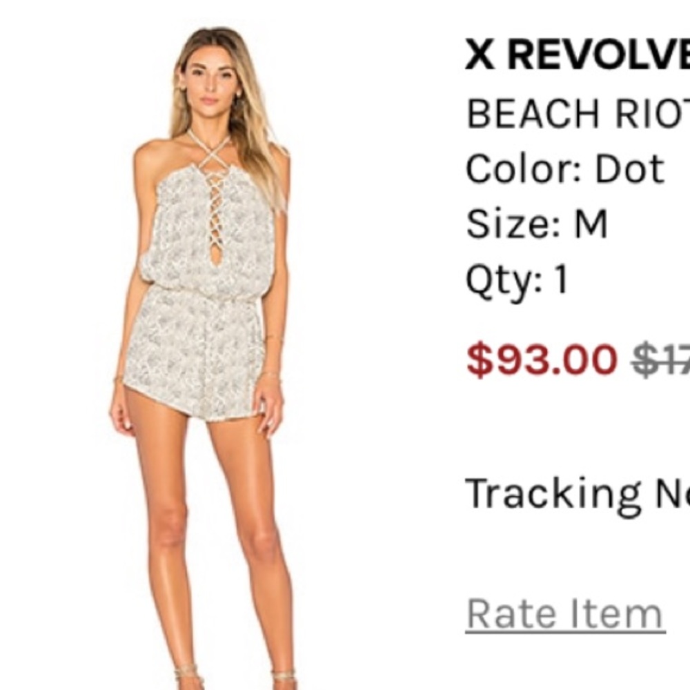 Beach Riot Romper